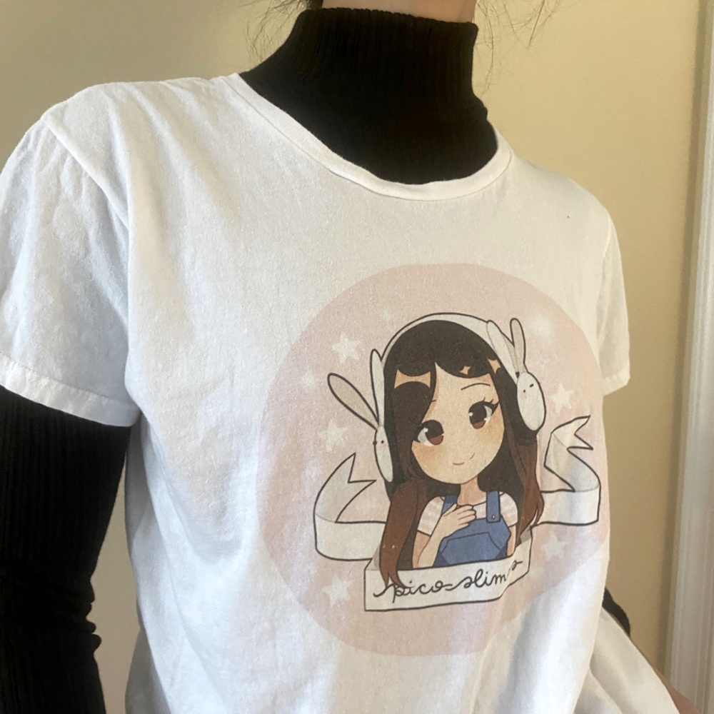 A custom anime T-shirt